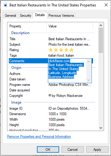 - Geotagged Photo On Clickflame