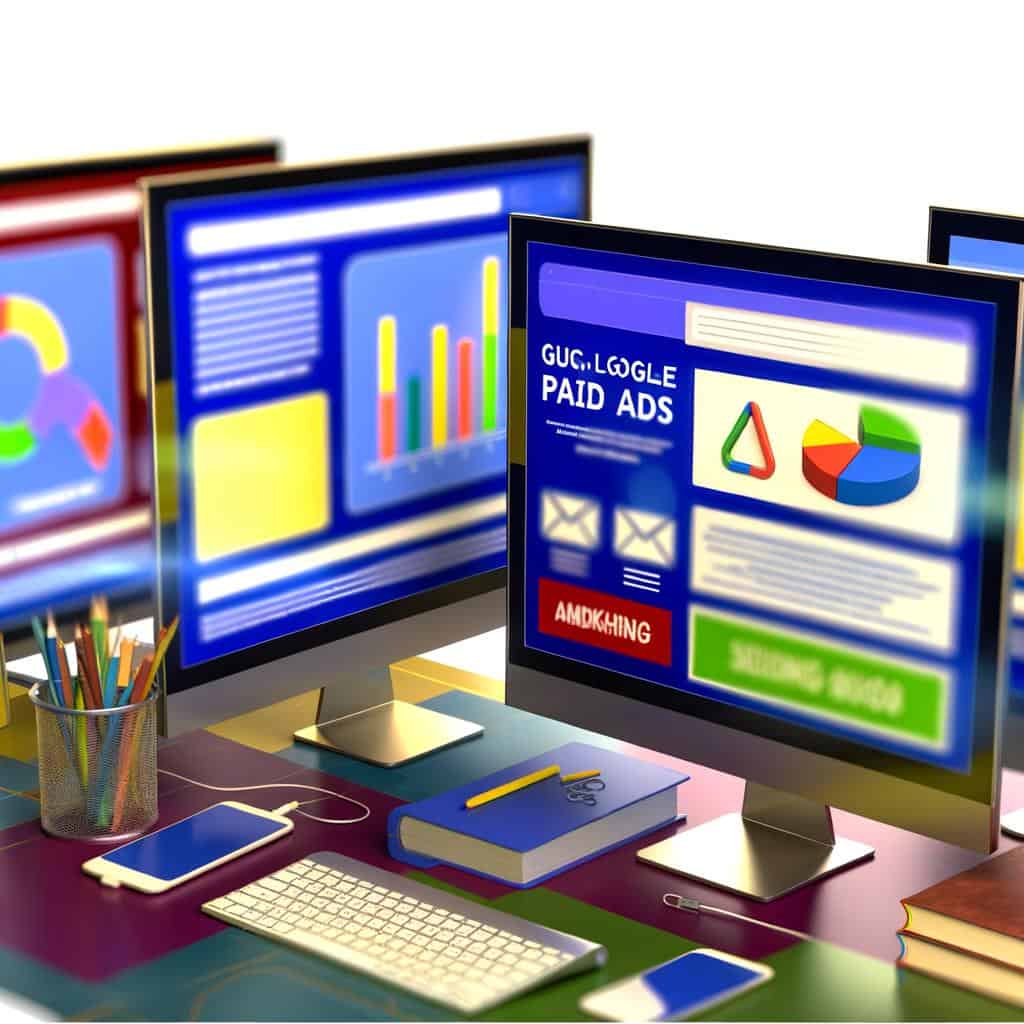 Screenshot of Google Paid Ads dashboard showing a campaign overview