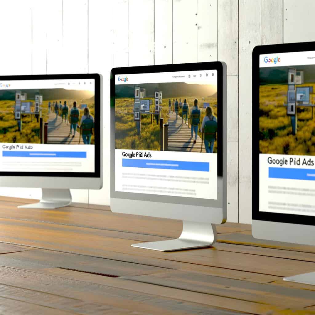 Icon representing Google Paid Ads service for online advertising