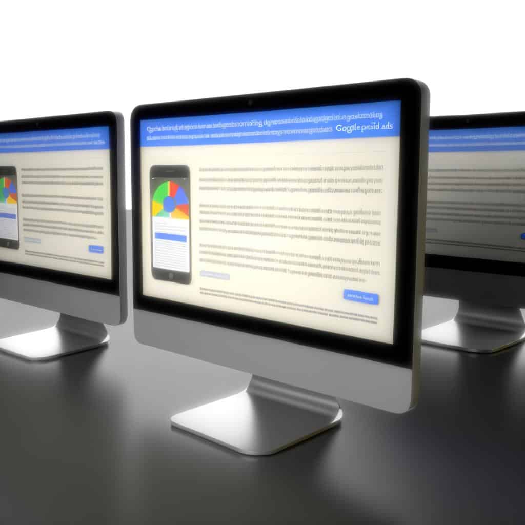 Graph displaying successful results from a Google Paid Ads strategy