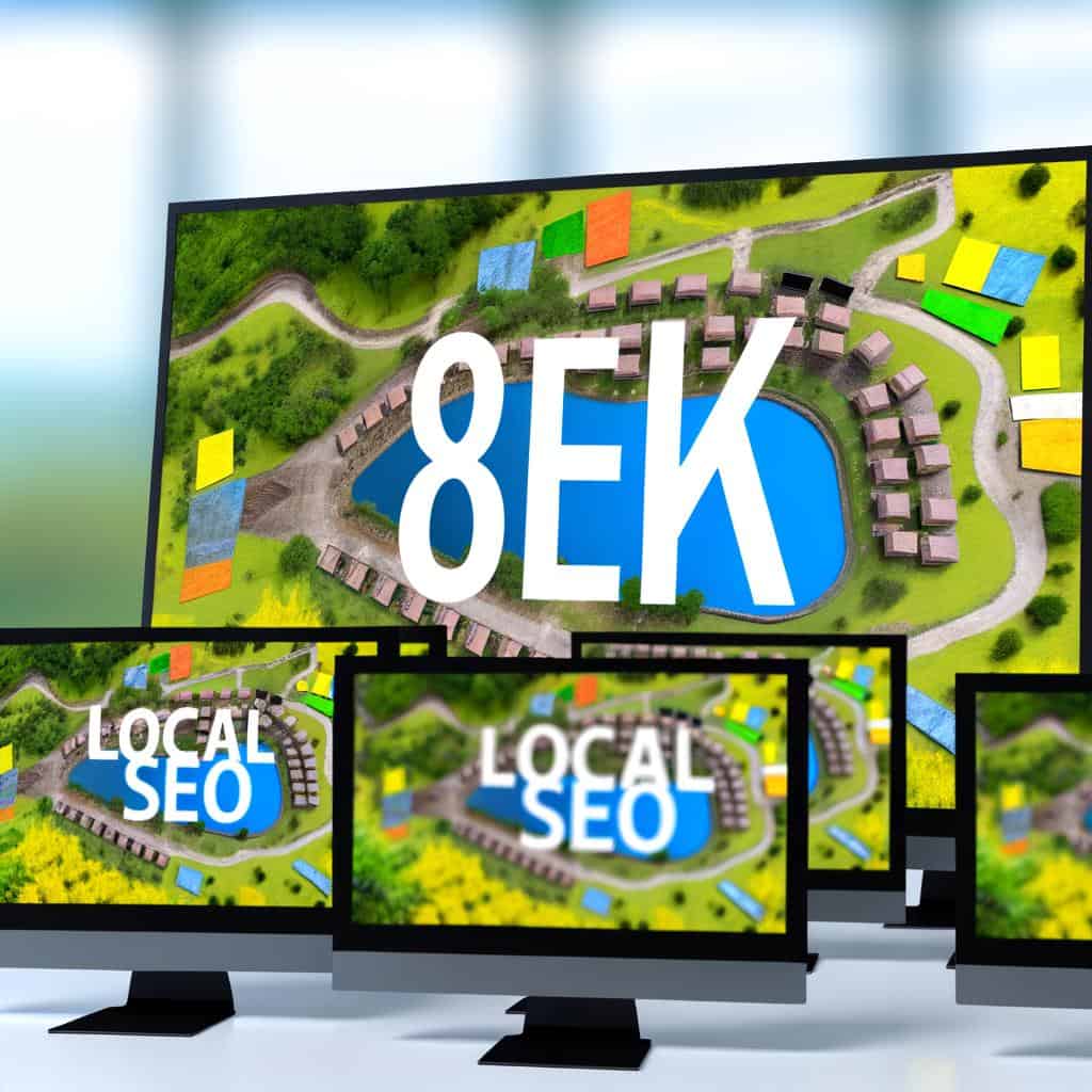 Graph illustration of effective LOCAL SEO strategy boosting online visibility