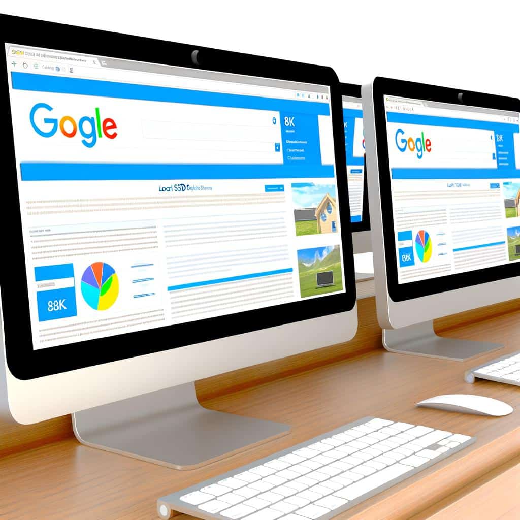 A diagram illustrating the key components of LOCAL SEO strategy