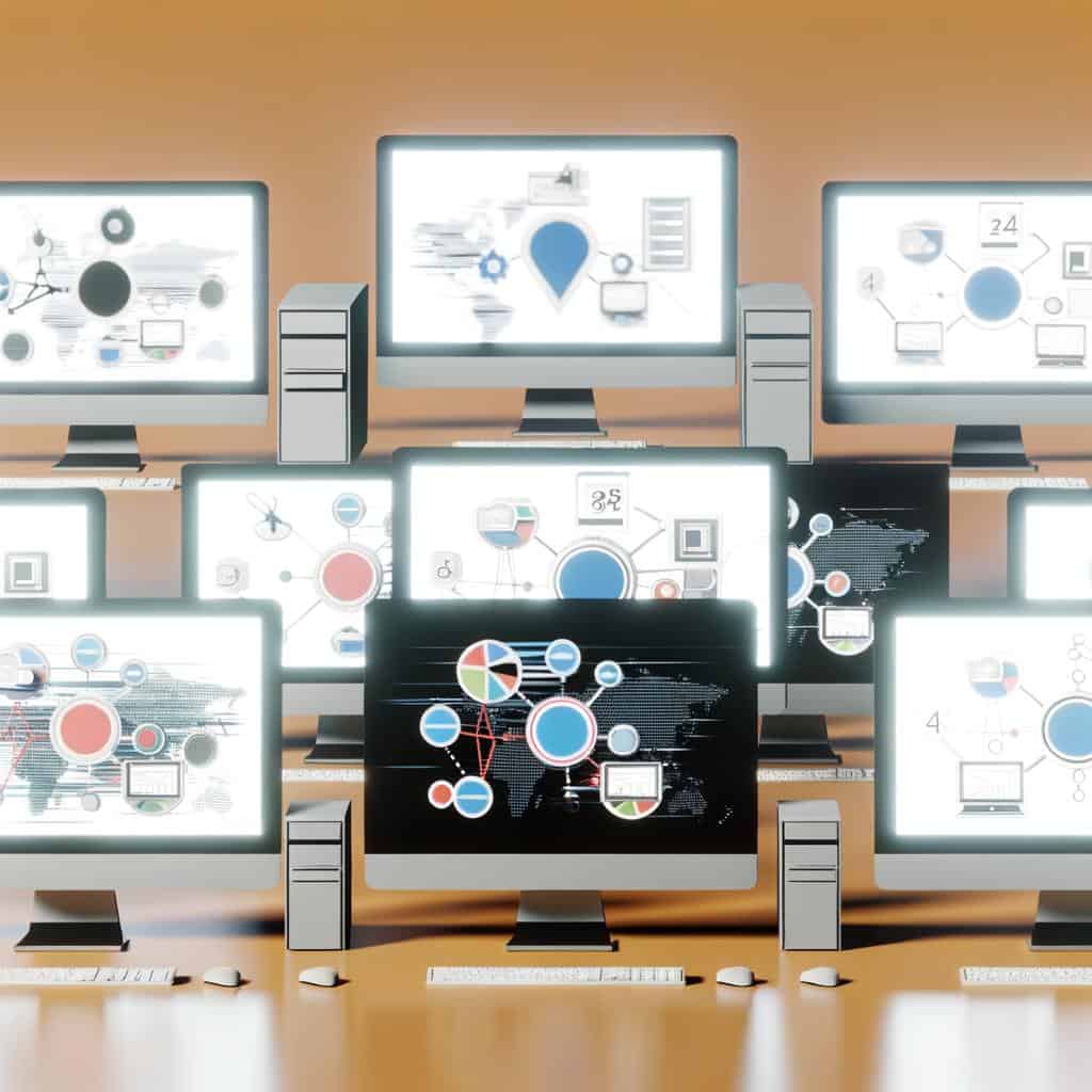 Skyline with overlay text highlighting the benefits of LOCAL SEO