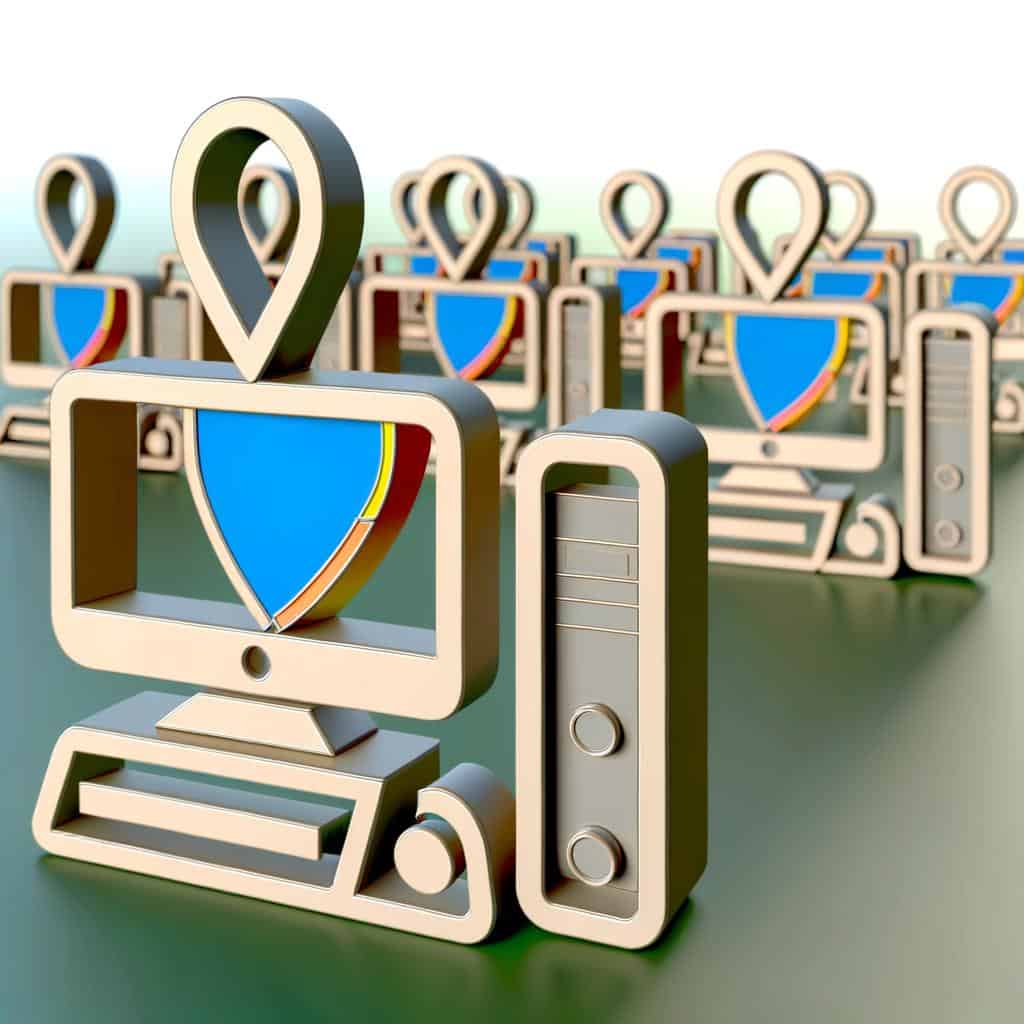 Graph showing improved traffic from effective LOCAL SEO