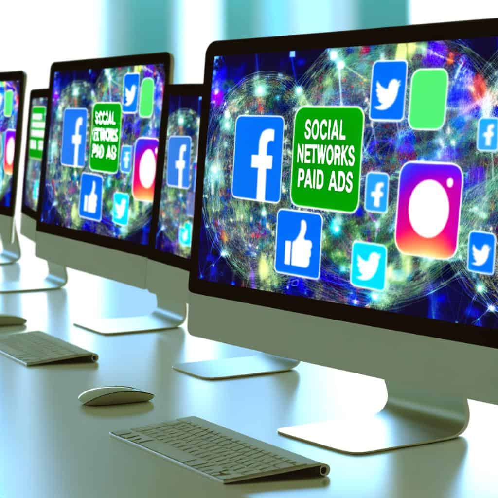 Engaging audience through Social Networks Paid Ads promotion